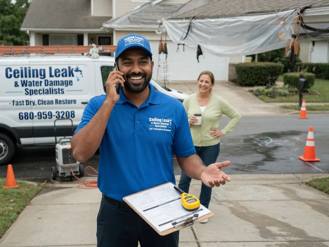 Ceiling Leak Cleanup Brighton, TN FAQs