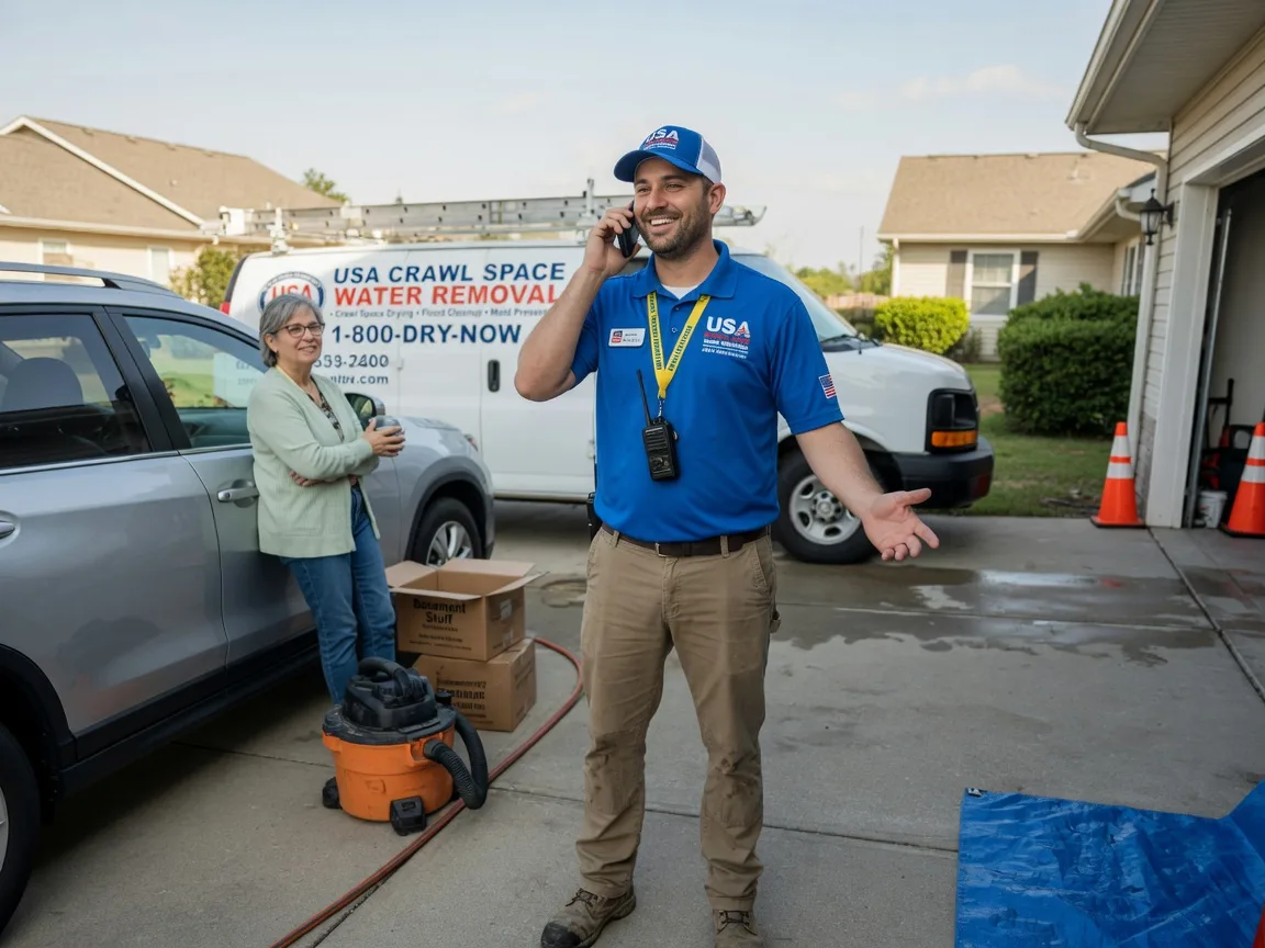 Crawl Space Water Removal Brighton, TN FAQs